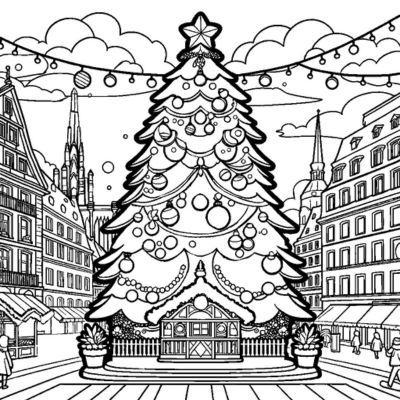 Arbol de Navidad de estrasburgo