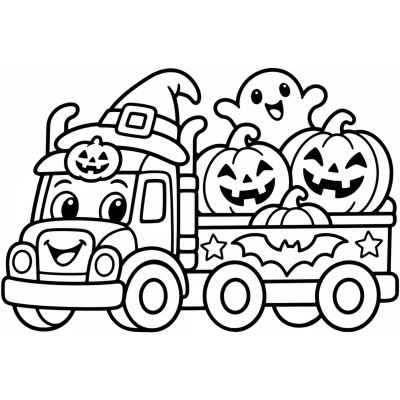 Camión de Halloween