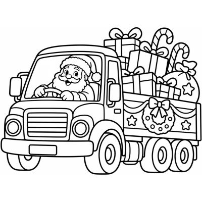 Camión de Papá Noel