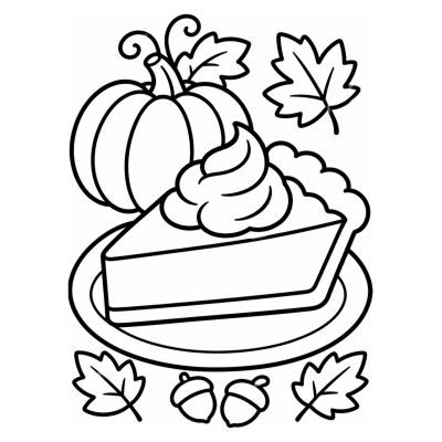 Pastel de calabaza de Acción de Gracias