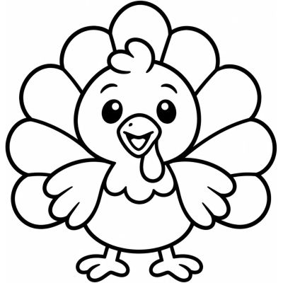 Pavo de Acción de Gracias fácil