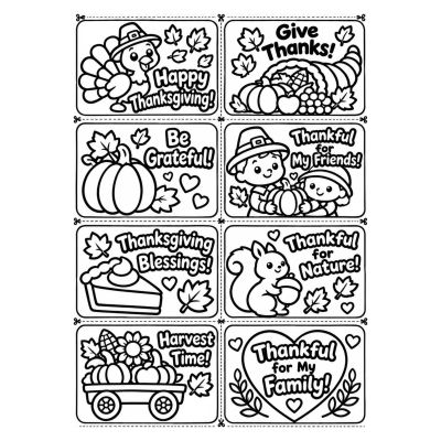 Tarjetas de Acción de Gracias
